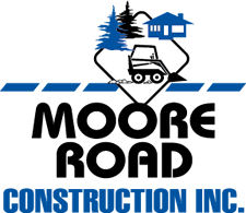 moore road construction logo